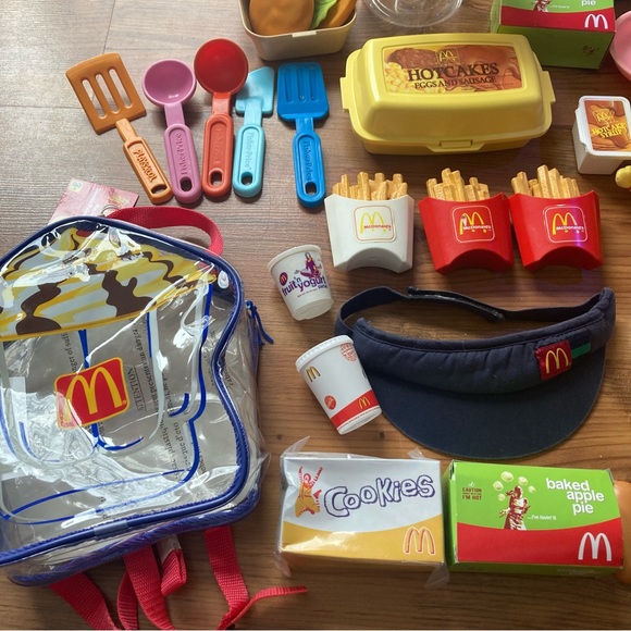 RARE Vintage McDonald’s Drive thru kids Playset Fisherprice Fun with Food - Picture 13 of 16